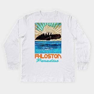 Visit Fhloston Paradise! Kids Long Sleeve T-Shirt